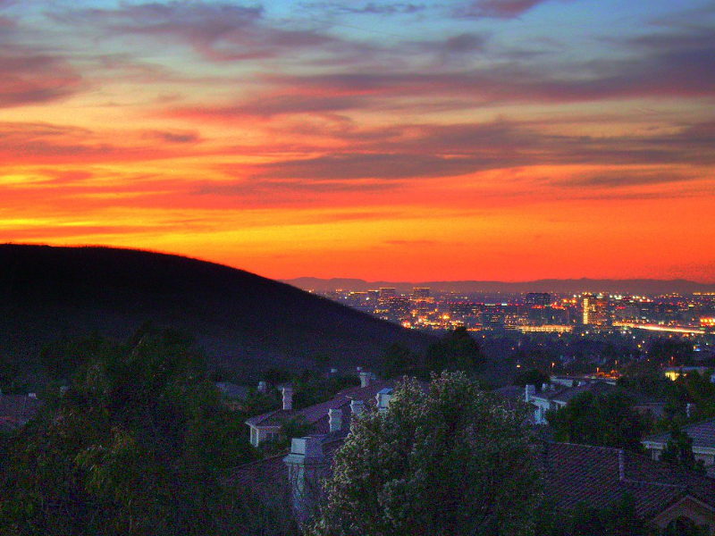 Răsărit la Turtle Rock Hill — Irvine
