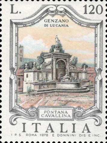 Genzano di Lucania Cavallina Çeşmesi