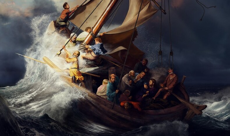 Rembrandt : le Christ dans la tempête sur la mer de Galilée - Secret World