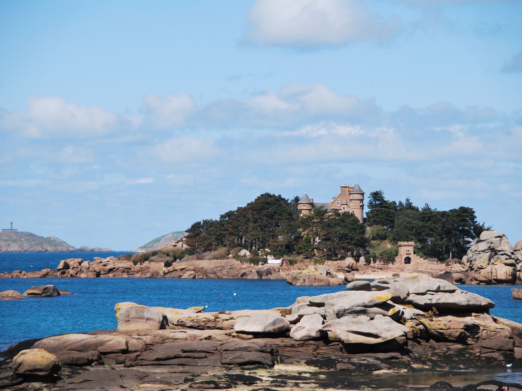 Tregastel:a small village on the Coast o ...