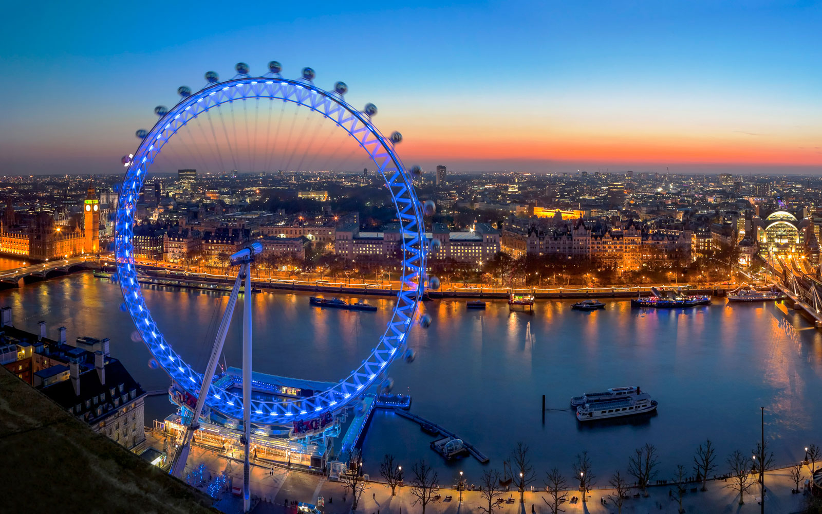The London Eye The Ferris Wheel Of London Secret World