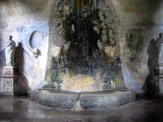 Rain Nymphaeum - Roma | Secret World Trip Planner