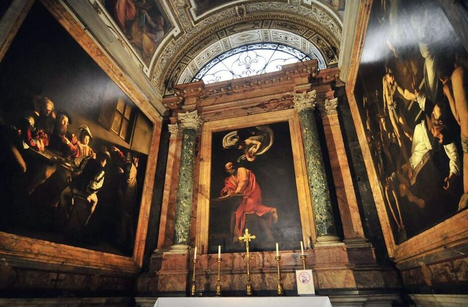 Kirche San Luigi dei Francesi:Caravaggio - Roma | Secret World Trip Planner