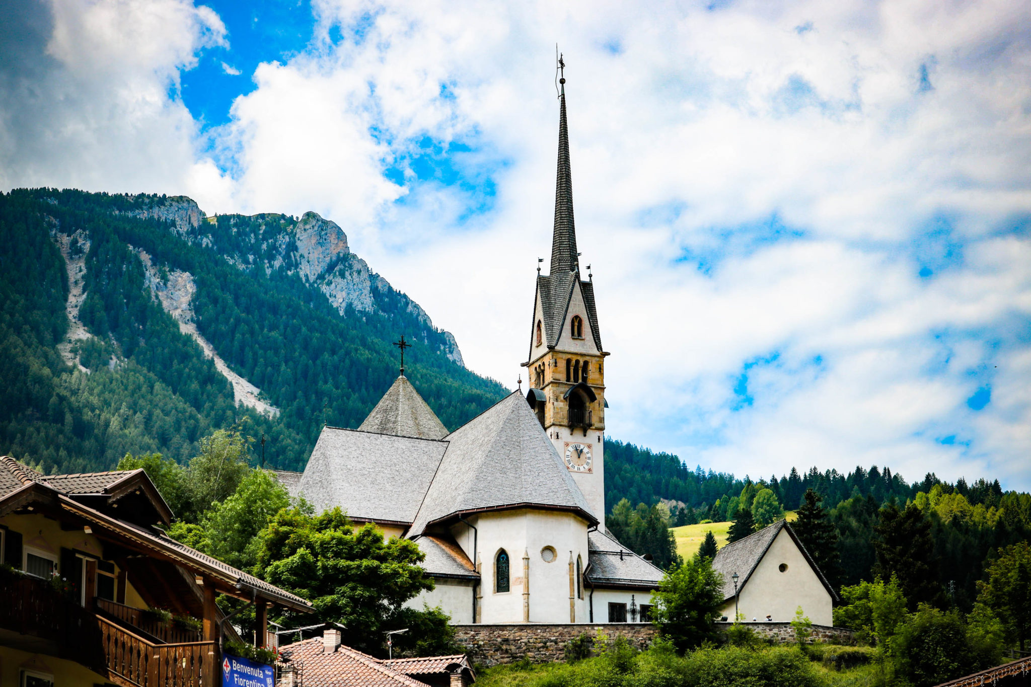 Moena ir Val di Fassa žibintai