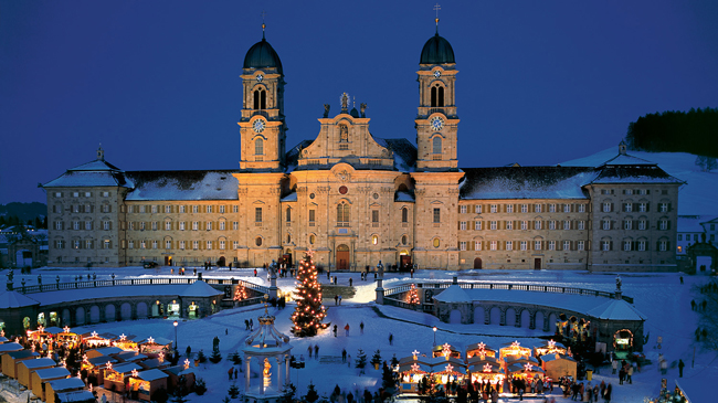 Einsiedeln - biara Benediktin