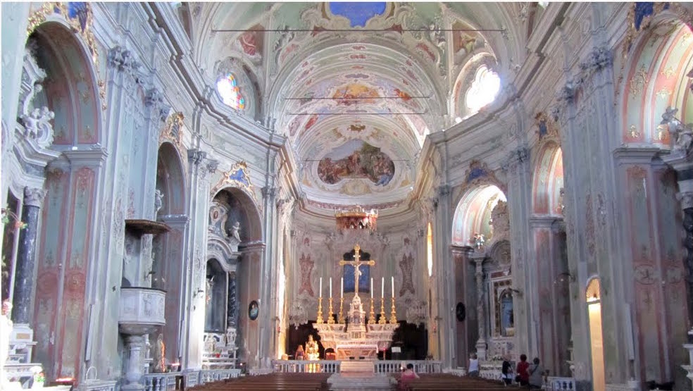 Cervo: Kirche von San Giovanni Battista