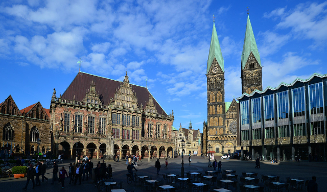 میدان بازار در برمن - Bremen | Secret World Trip Planner