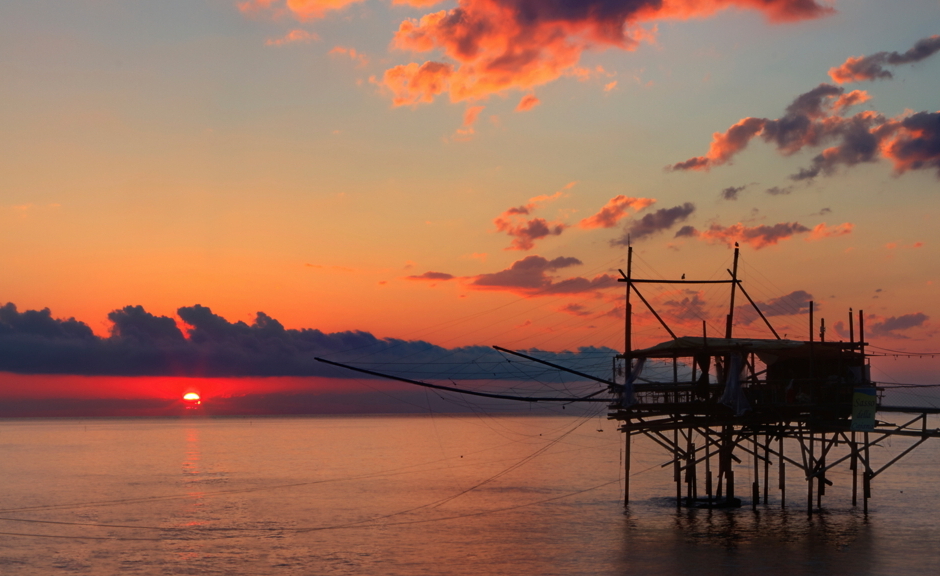 Италия / Trabucco, истинска риболовна машина - Ortona | Secret World Trip Planner