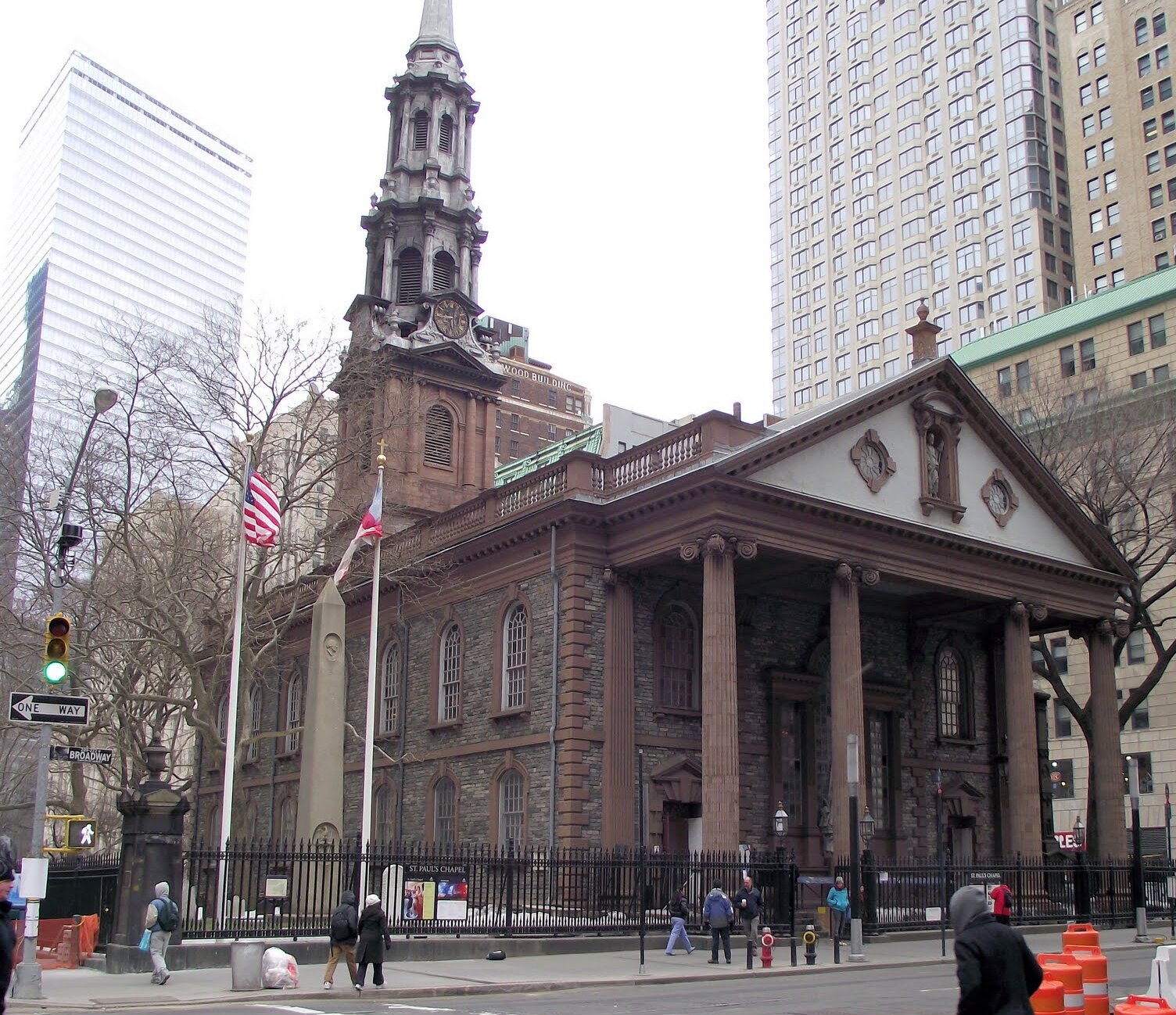 Die St. Paul's Chapel ist die älteste Kirche in Manhattan
