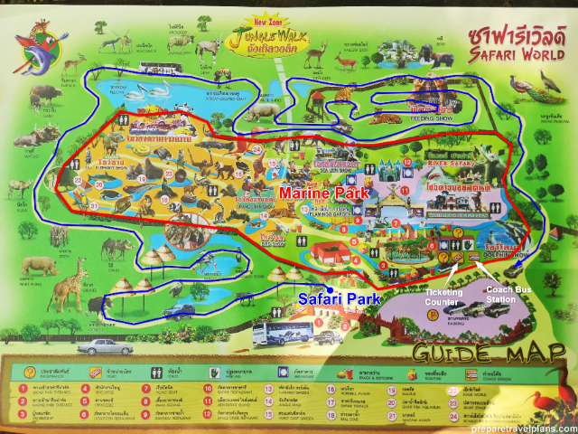 Safari-Welt Bangkok - Khet Khlong Sam Wa | Secret World Trip Planner