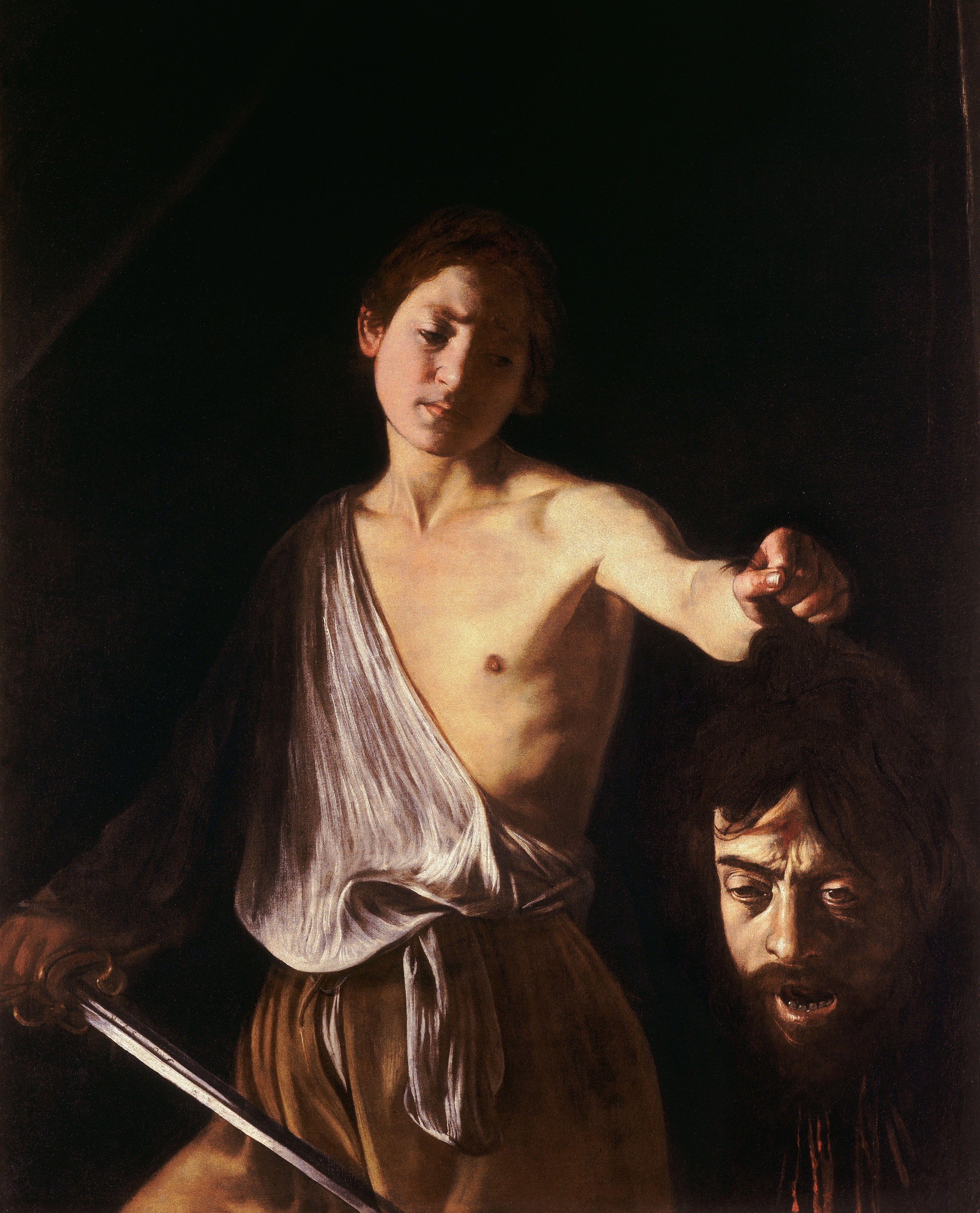Roma / Caravaggio: David com a cabeça de Golias