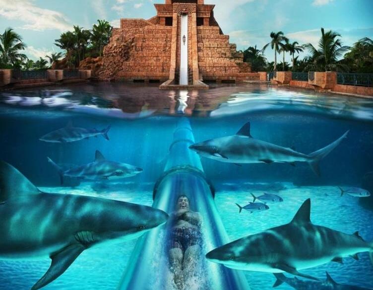 位于亚特兰蒂斯，天堂岛的玛雅神庙 - Paradise Island | Secret World Trip Planner