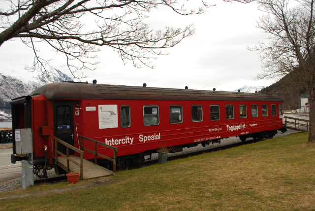Andalsnes Train Chapel - Jernbanegata | Secret World Trip Planner