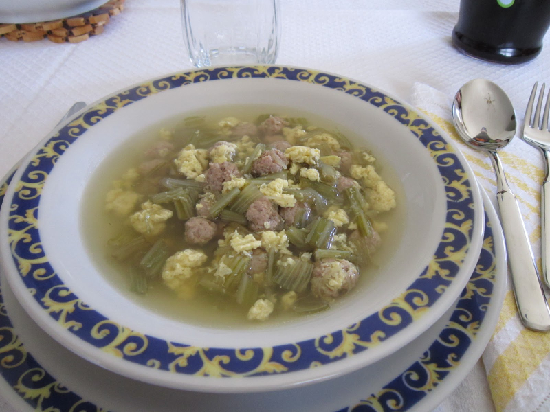 Бульон Кардоне с курш ...