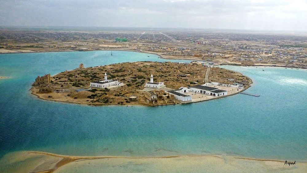 Les ruines de l'île de Suakin