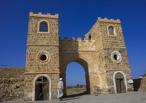 Les ruines de l'île de Suakin