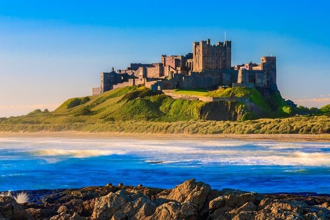 Bamburgh Beach and the wonderful castle - Bamburgh | Secret World Trip Planner