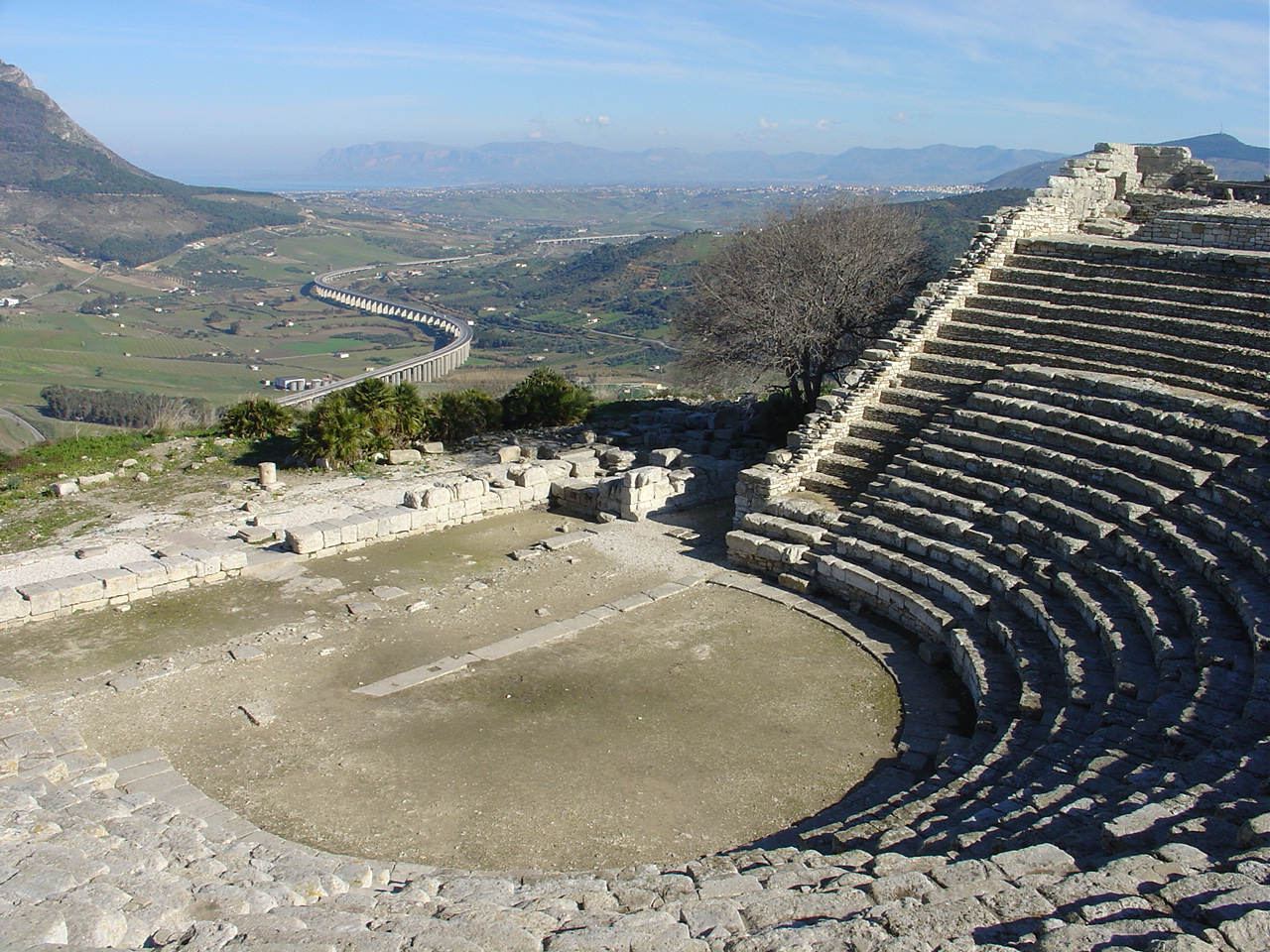 Griyego teatro ng Segesta