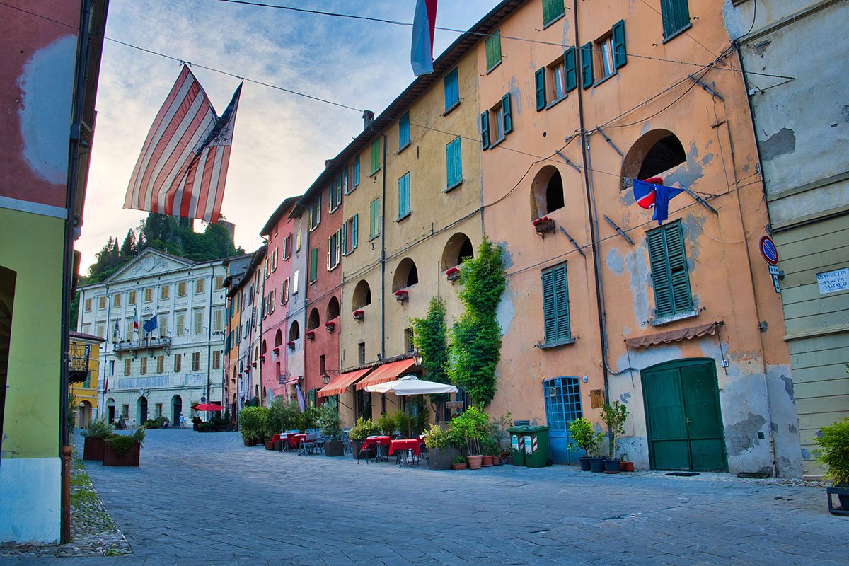 Brisighella, starobylá středověká vesnice