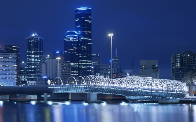 Webb híd Melbourne-ben
