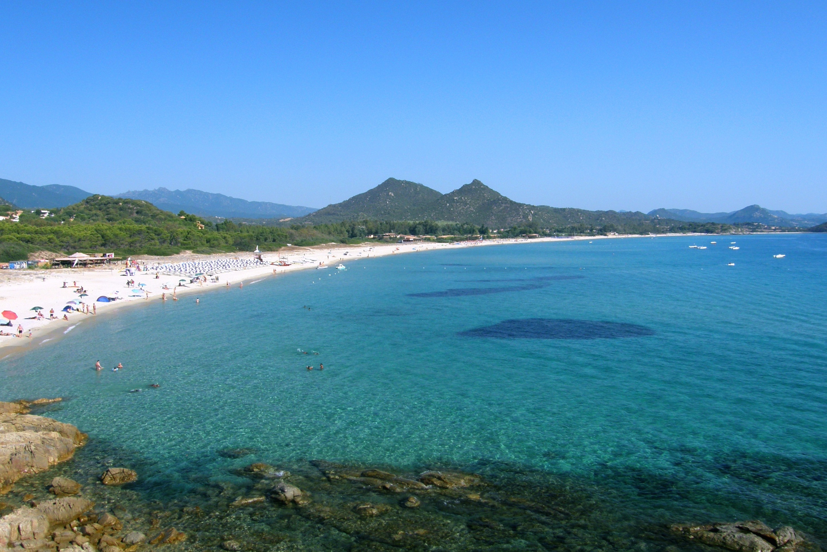 La spiaggia di Cala Sinzias - Cala Sinzias | Secret World Trip Planner