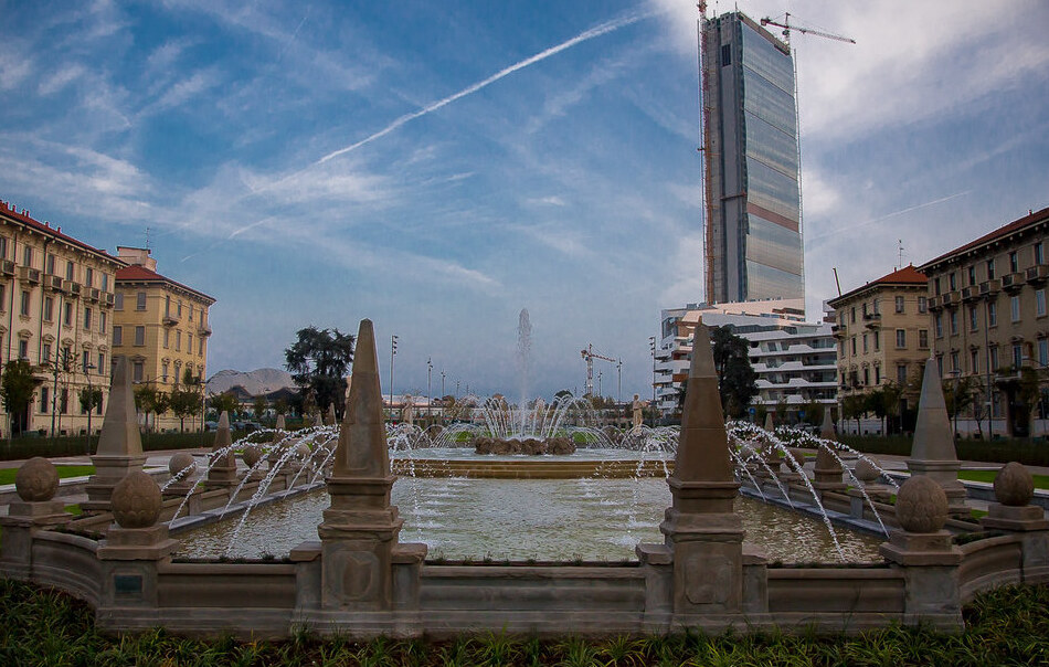 Milan / Fontana delle milanuattro Stagioni - Milano | Secret World Trip Planner