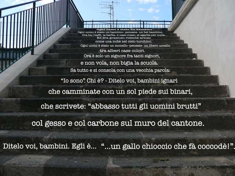 Alfonso Gatto Treppe