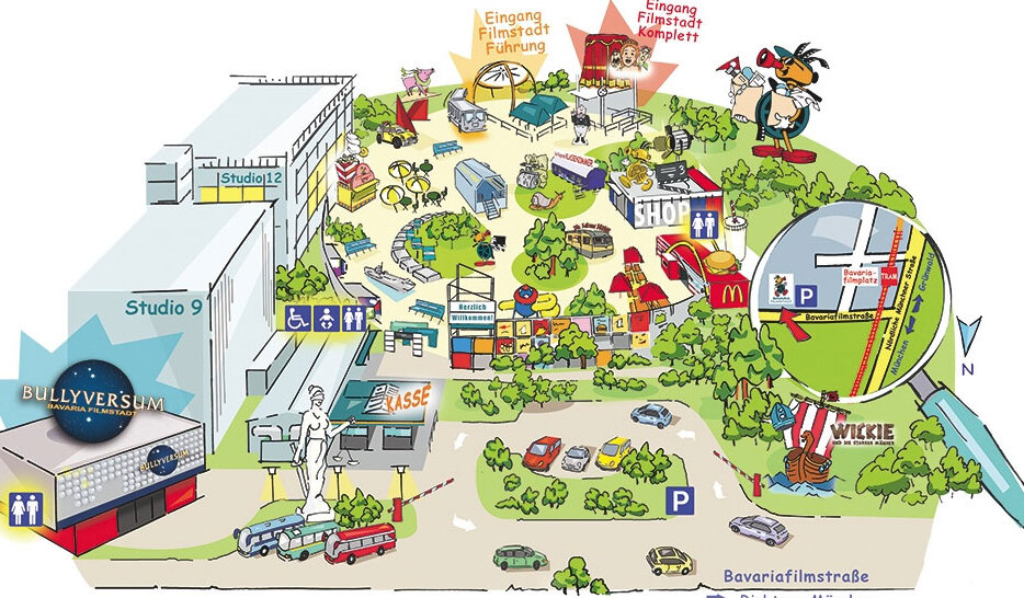 Bavaria Film Studios-Grunwald - Grünwald | Secret World Trip Planner