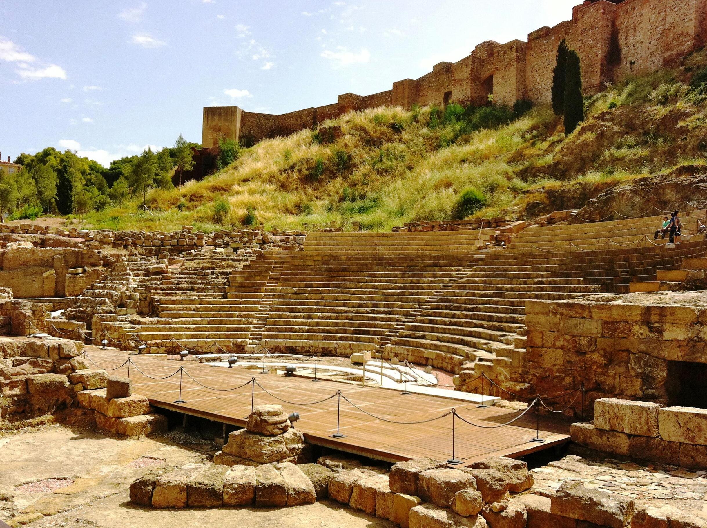 Malaga: The Roman amphitheatre - Málaga | Secret World Trip Planner