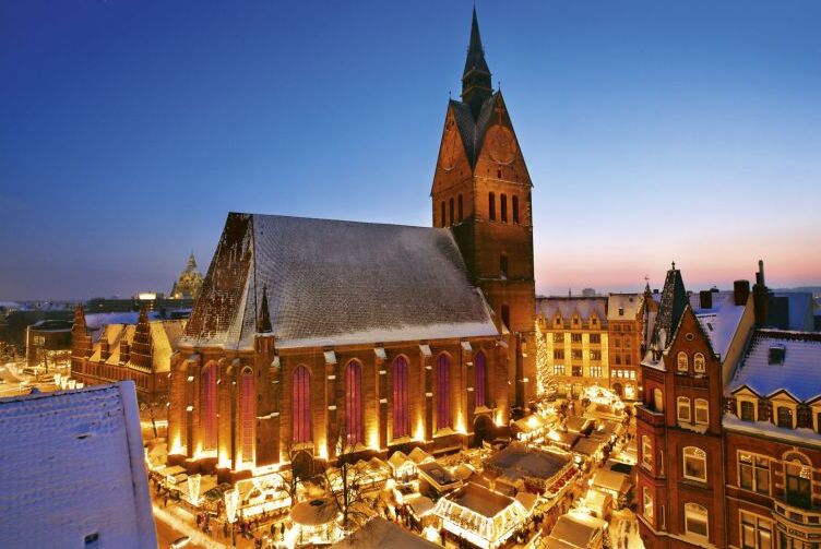 Hannover :Ing Marktkirche, pasamuwan ing panggonan pasar - Hannover | Secret World Trip Planner