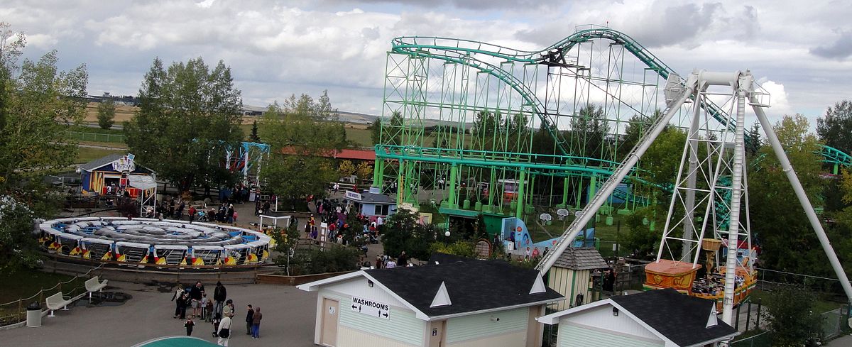 Calaway Park ir plašs Atrakciju parks - Calgary | Secret World Trip Planner