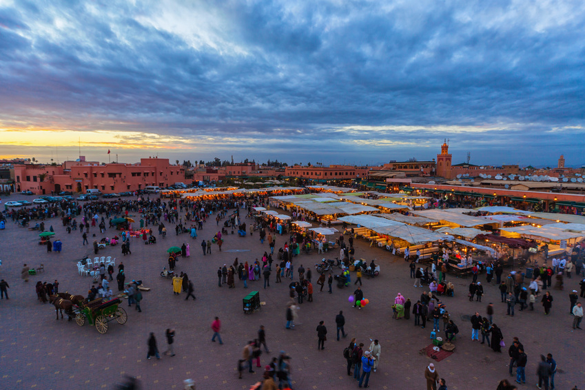 Jamaa El Fna place
