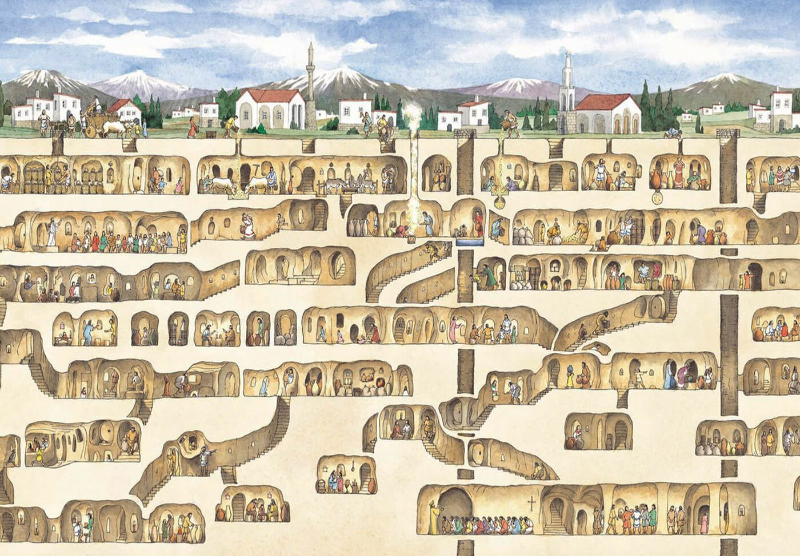 Derinkuyu, la ville souterraine