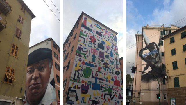 On The Wall Project - Genova | Secret World Trip Planner