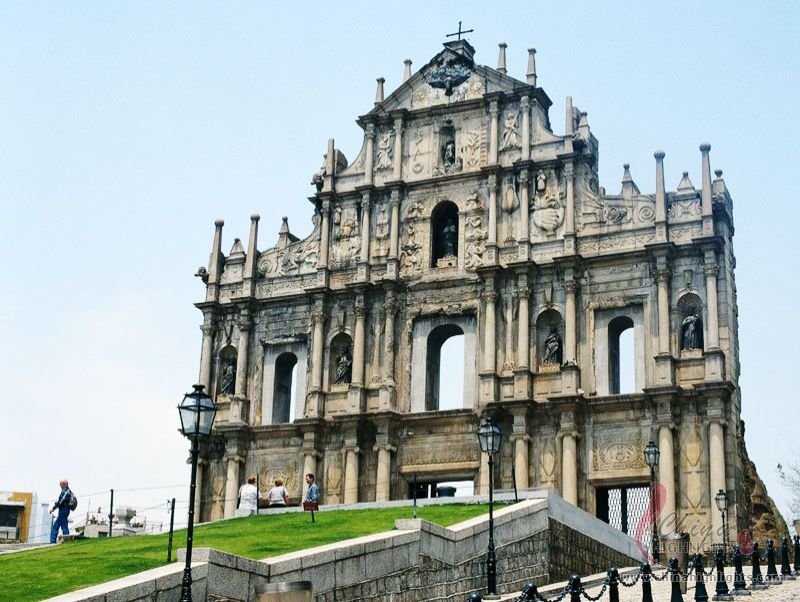 Ruinen der St. Paul's Cathedral