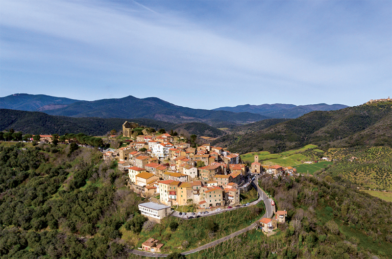 Buriano, Maremma'nın tepelerinde eski bir hazine