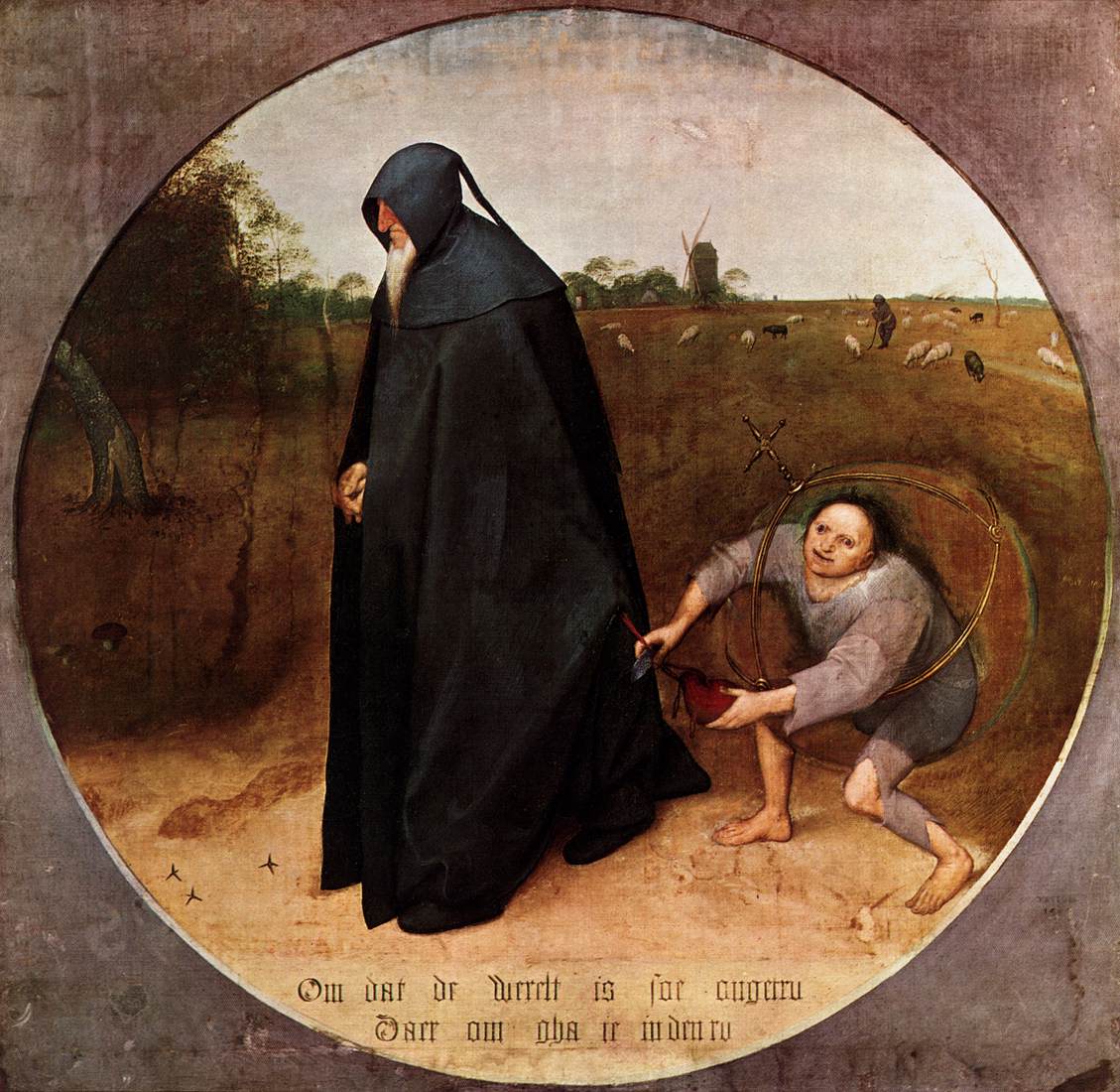 Misanthrope, Питер Bruegel Ахла ...