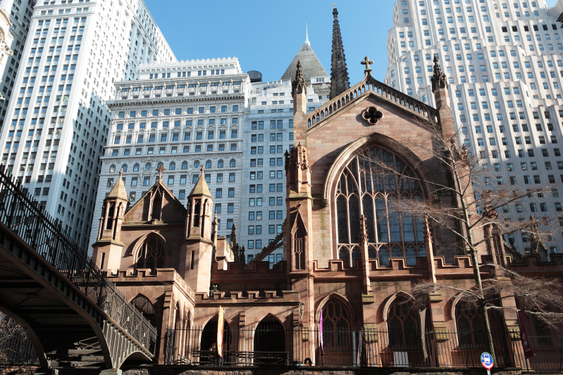 Trinity church i Nedre Manhattan - New York | Secret World Trip Planner