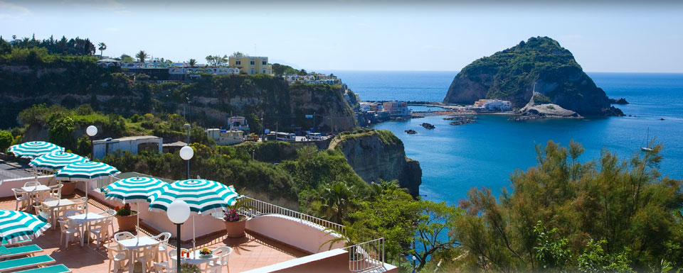 El pintoresc poble de Sant'Angelo d'Ischia