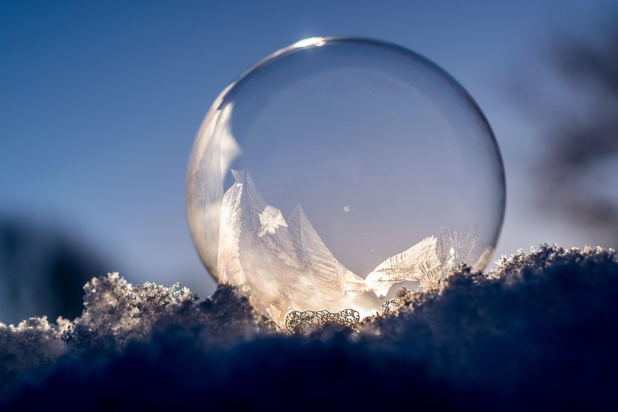 Stunning Bubbles Frozen Under Lake Abraham - Clearwater County | Secret World Trip Planner