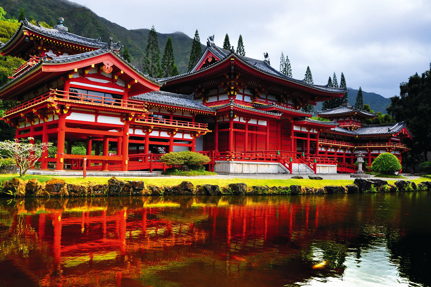 Byodo在寺庙，佛教净土(Jodo)体系结构 - Kaneohe | Secret World Trip Planner