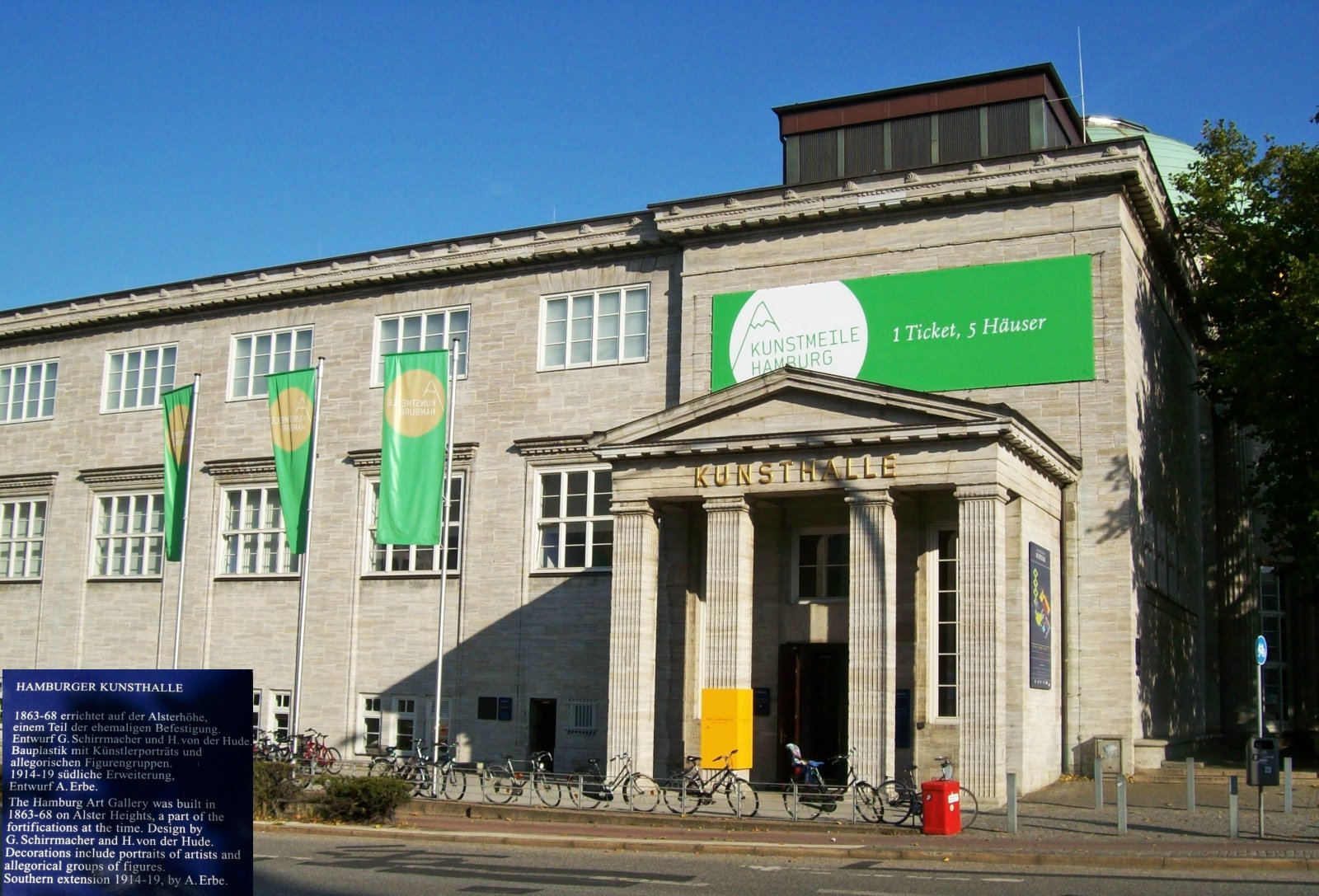 Kunsthalle (kunstigalerii) - Hamburg | Secret World Trip Planner