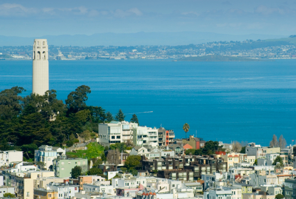 Coit Tower, pemandangan terbaik di San Francisco - San Francisco | Secret World Trip Planner