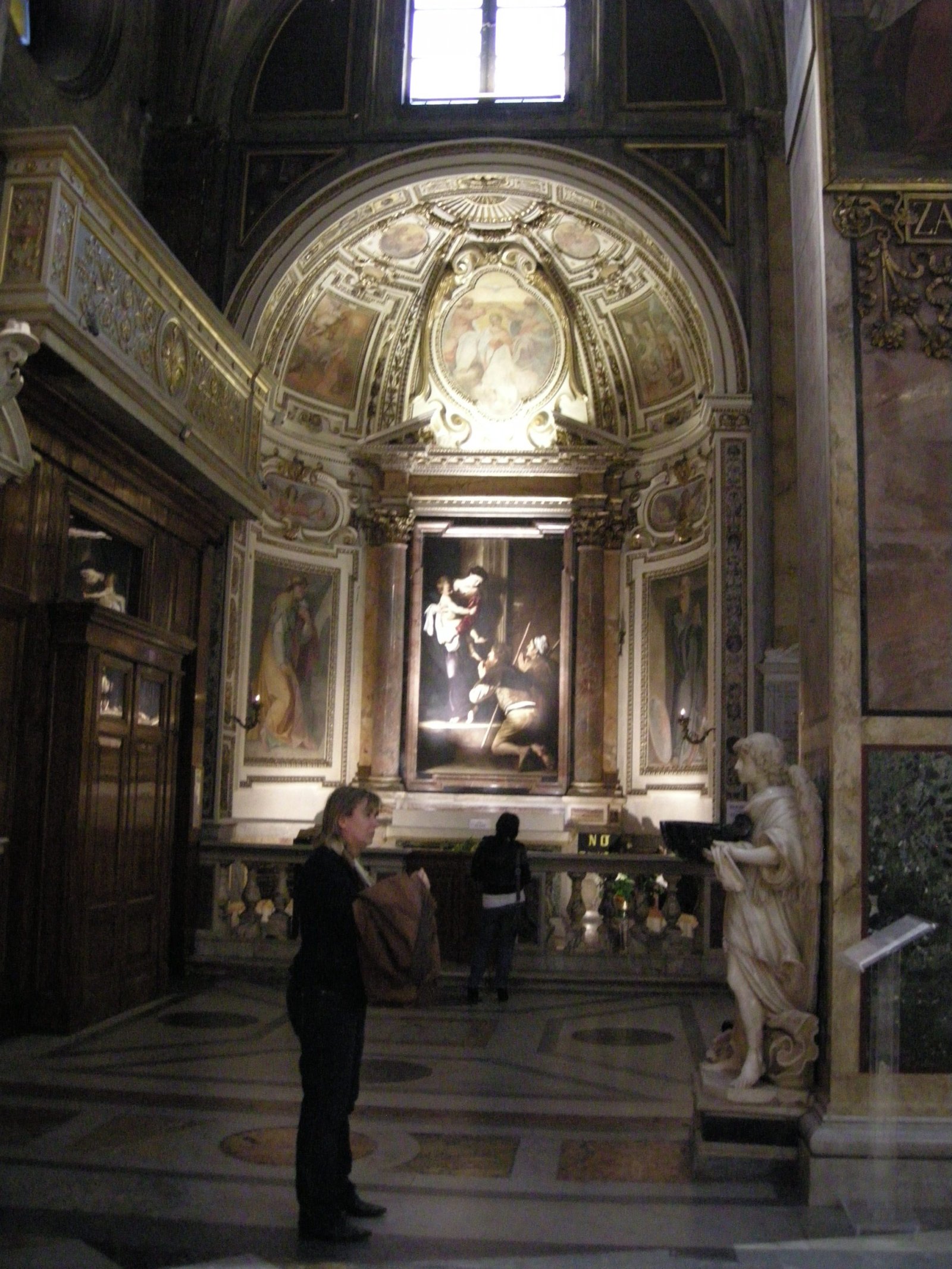 Madonna dei Pellegrini von Caravaggio (Madonna von Loreto) - Roma | Secret World Trip Planner