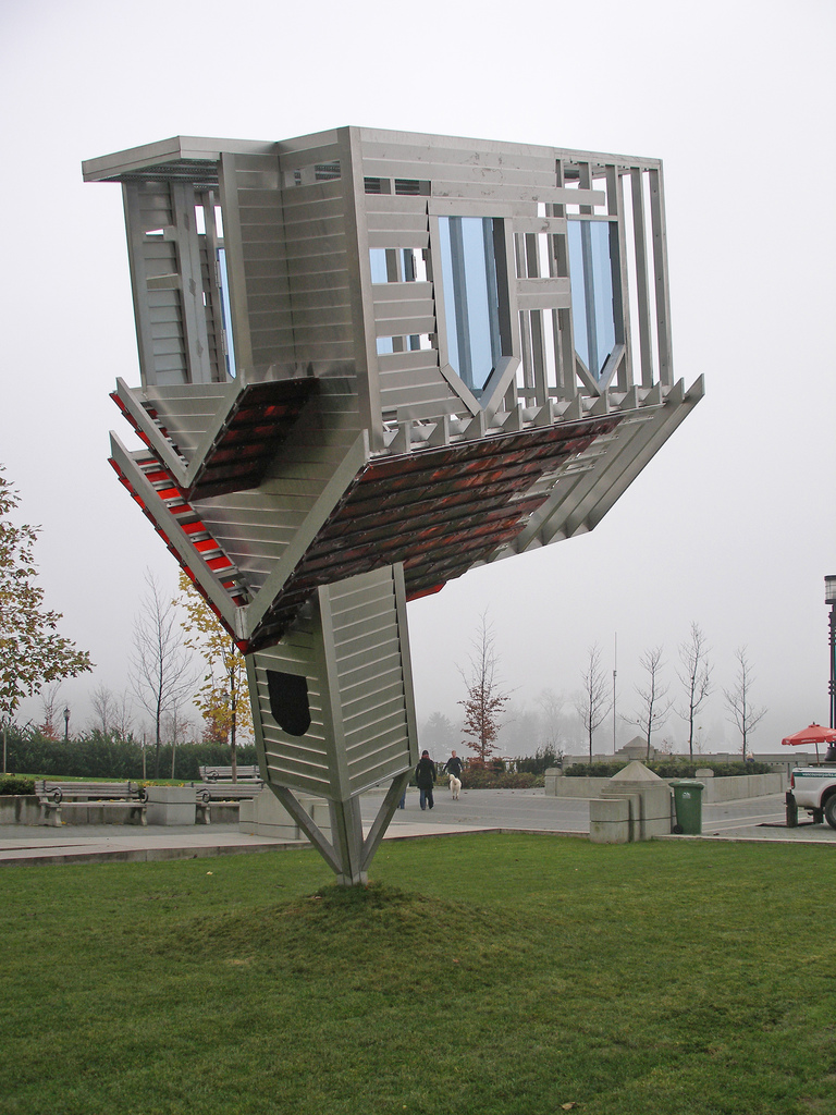 Vancouver : Device to Root Out Evil by Dennis Oppenheim.  - Vancouver | Secret World Trip Planner