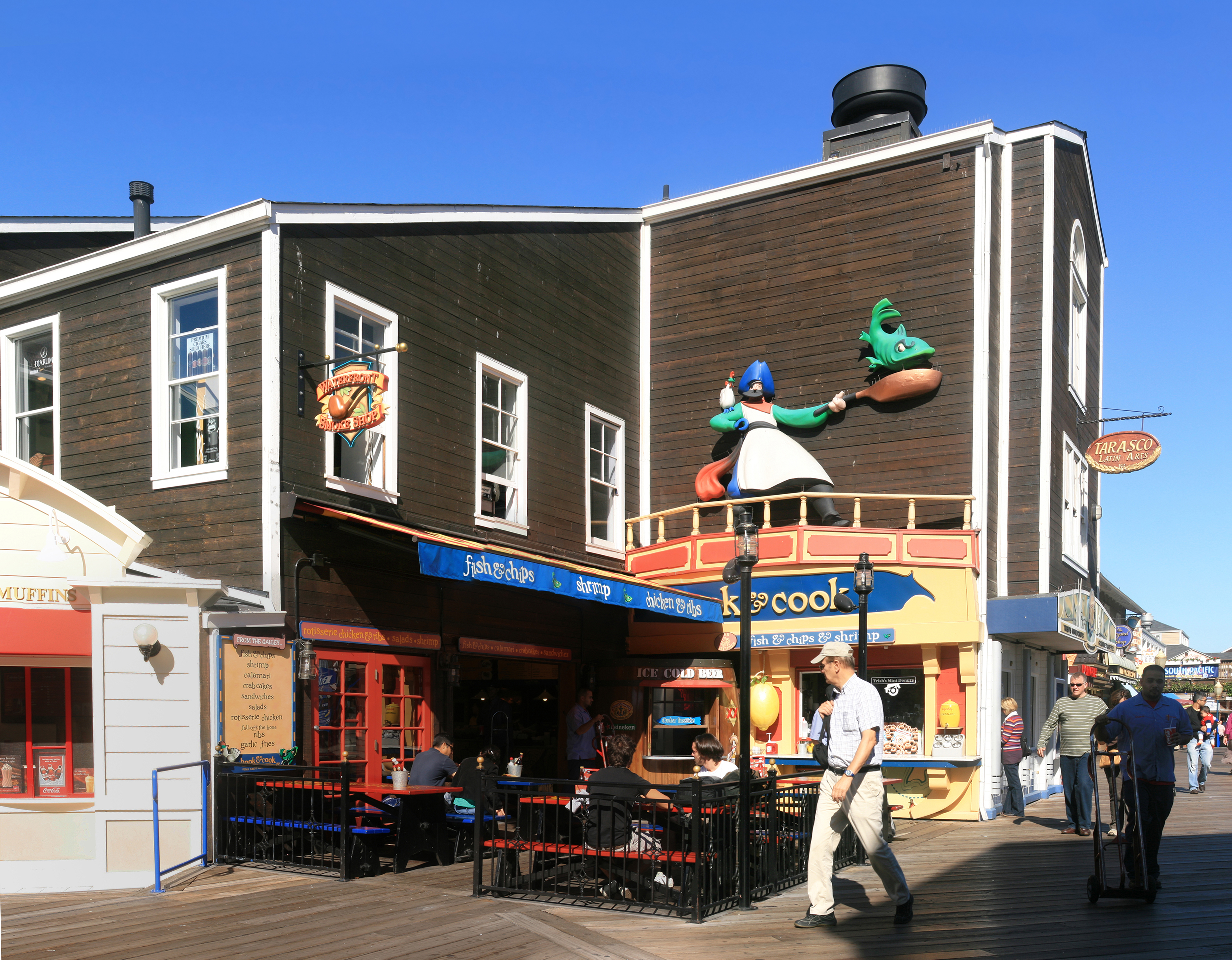 Pier 39 adalah pusat perbelanjaan - San Francisco | Secret World Trip Planner