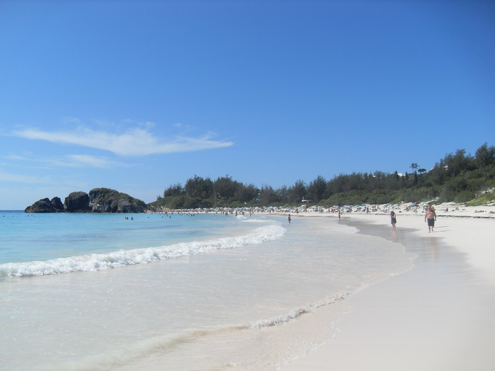 Spiaggia della baia di Horseshoe a Bermuda | Secret World Trip Planner