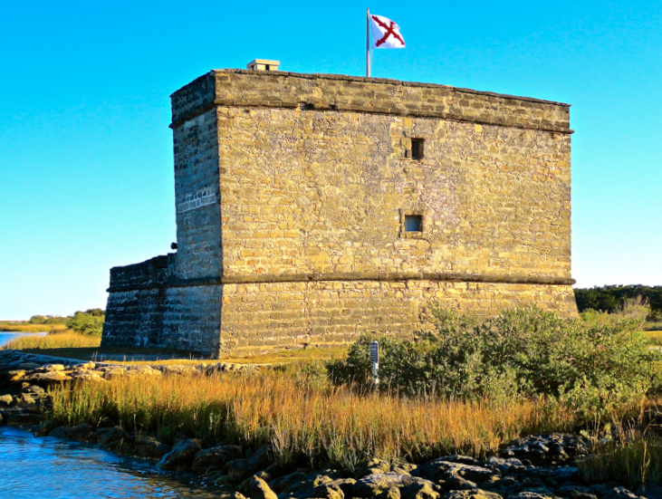 Matanzaso forto nacionalinis paminklas - St. Augustine | Secret World Trip Planner
