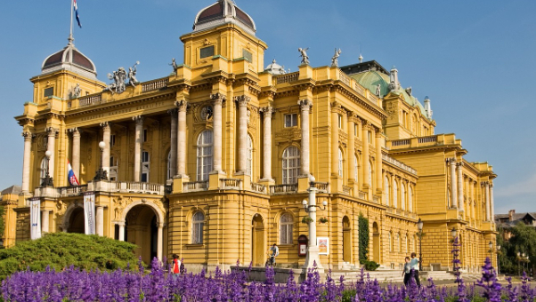 Хърватският национален театър в Загреб - Zagreb | Secret World Trip Planner