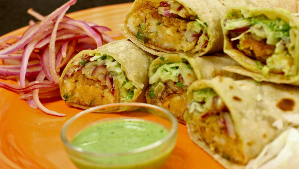 Inspired by the Lebanese pita bread, the Frankie - Mumbai | Secret World Trip Planner